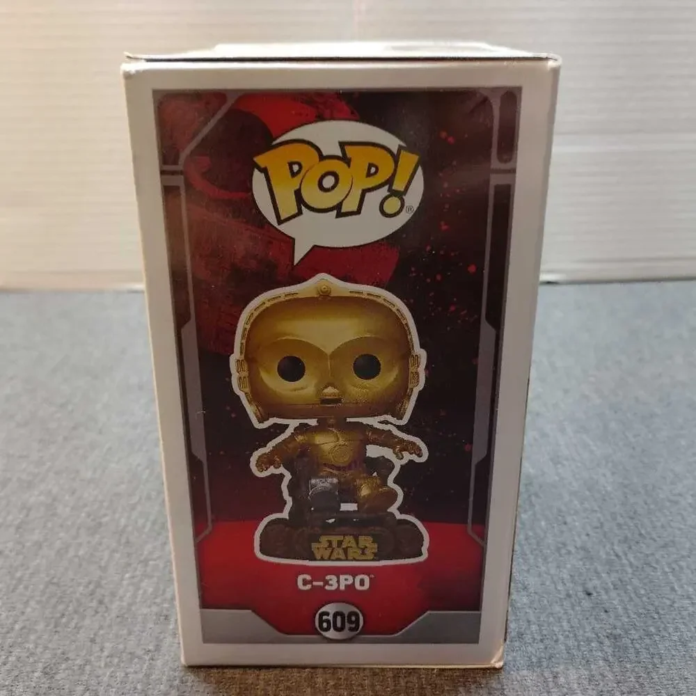 Funko Pop Star Wars C-3PO #609 Return of the Jedi Bobble Head Figure New